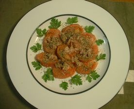 ���̃g�}�g�Ƀn�[�u�\���g���v��������U�肩���ĐH�ׂ�ƈ�C�ɃC�^���A�[�[���I